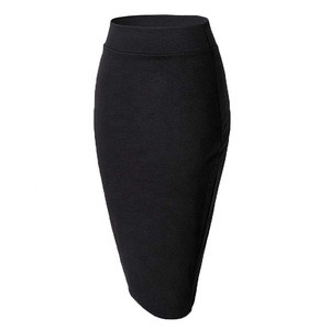 Womens Elastic Waist Stretch Bodycon Midi Pencil Skirt | Womens Elastic  Waist Stretch Bodycon Midi Pencil Skirt Suppliers & Manufacturers |  TradeWheel