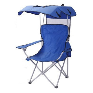 folding chair with canopy