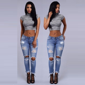 jeans pent style girl