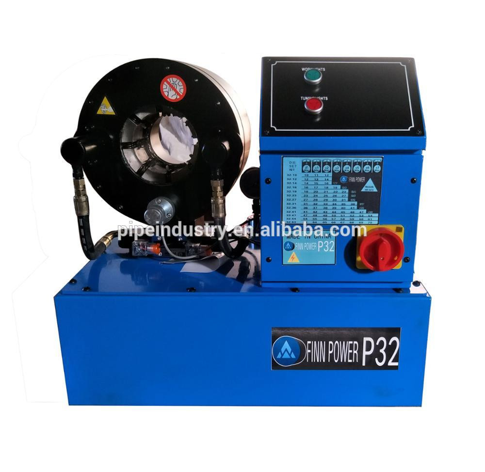 Best Selling Automatic Hydraulic P32 Finn Power Hose Crimping Machine
