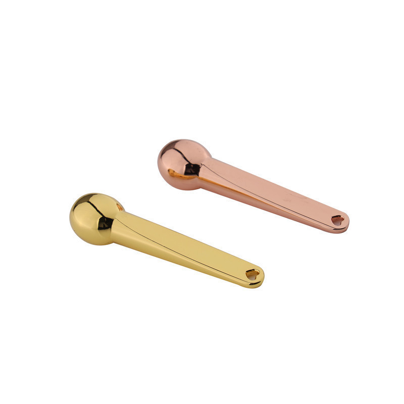 Import Rose Gold Metal Cosmetic Spatula - Metal Makeup Spatula Import Rose Gold Metal Cosmetic Spatula - Metal Makeup Spatula