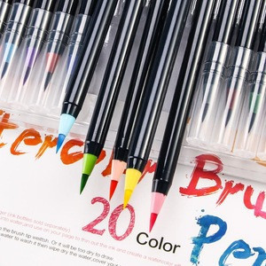 Best Effect 20 Color Watercolor Soft Brush Best Effect 20 Color