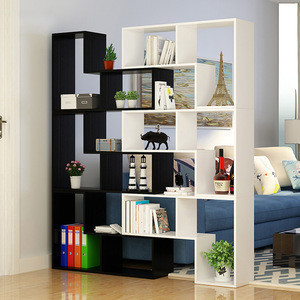 Customizable Modern Bookshelf Wooden Bookcase Childrens