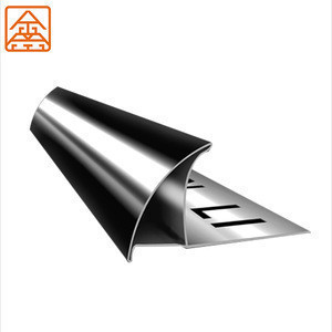 Metal Mirror Decorative Wall Corner Guards Arc 304 Stainless