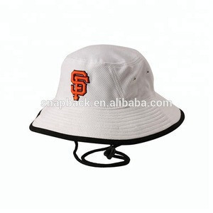 bucket hat with string custom