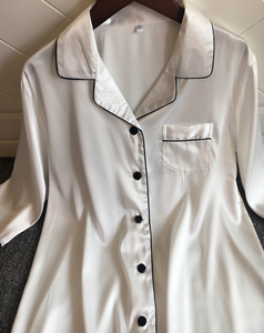 women's silk nightshirts