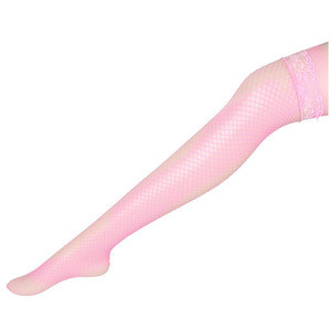 pink silk stockings