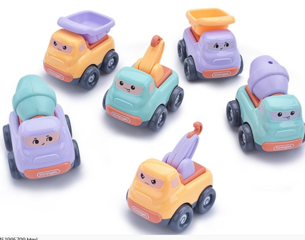 pushing toy car