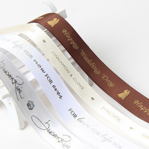 personalized grosgrain ribbon wholesale