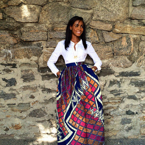 kitenge long skirts