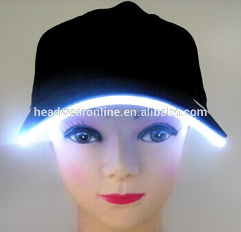 cap with built in light