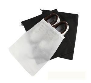 shoe dust bag with drawstring