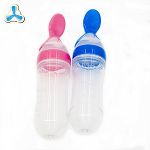 bottle with spoon