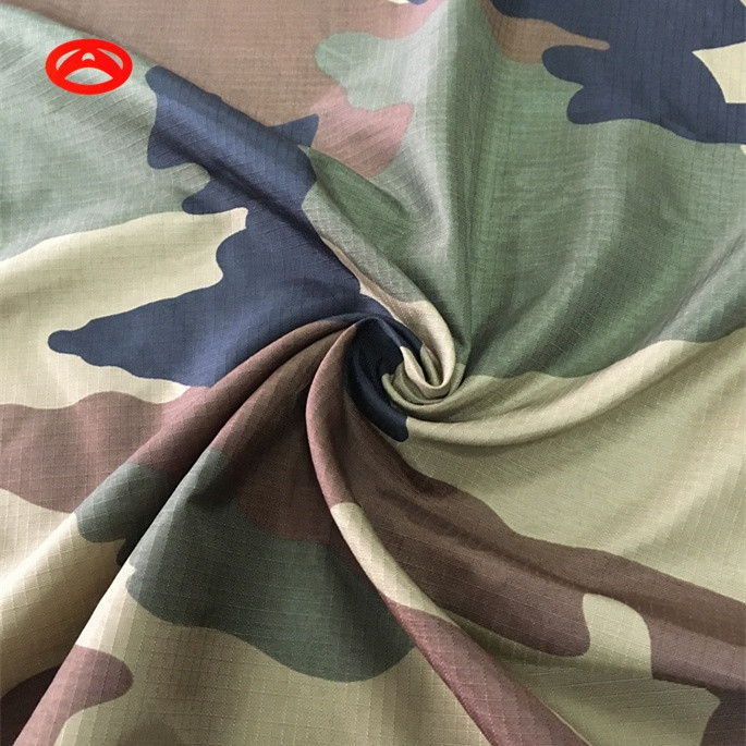 Import Full Dull Nylon Ribstop Taslon Fabric Camouflage Printed from ...