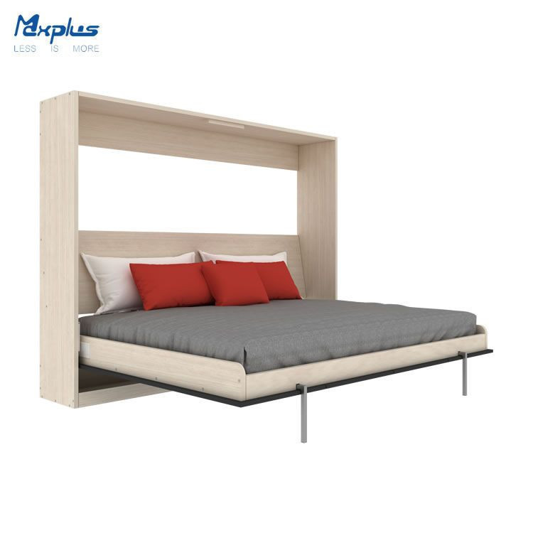 Mbh8060horizontal Queen Size Murphy Bed Folding Wall Bed from China