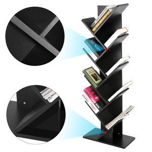 9 Shelf Tree Bookshelf Tree Shape Floorstanding Bookshelf