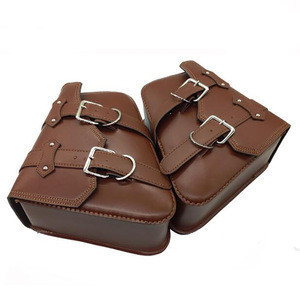 leather motorcycle pouch