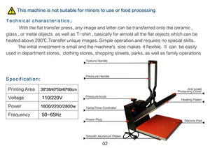 plain heat press machine