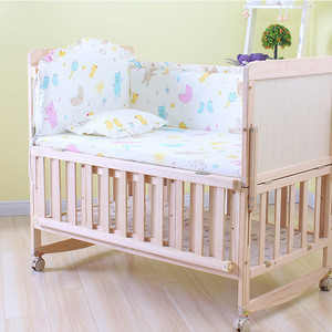 solid wood baby cot