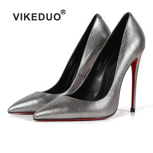 silver heels very