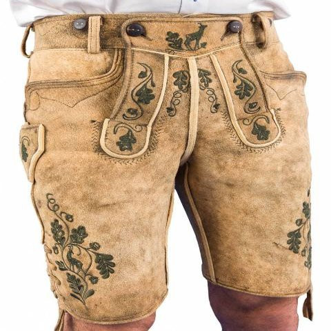 Import German Outfit Trachten Wears Oktoberfest Lederhosen Bavarian Shorts Lederhose From Leather Spot Pakistan Tradewheel Com