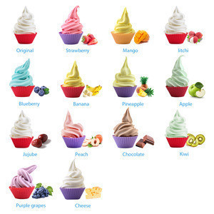 frozen yogurt flavors
