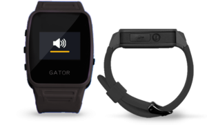 wrist watch with gps tracker