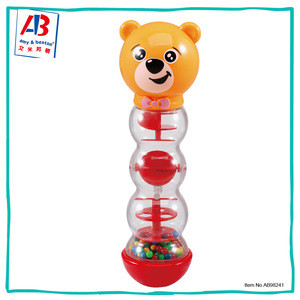 plastic baby rattle