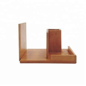 Best Selling Products Bamboo Desk Organiser Wooden Tradewheel