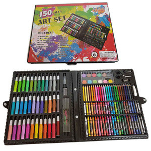 Jf88878 150pcs 150 Pieces Drawing Toys Deluxe Art Tradewheel