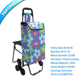 trolley bag with folding chair