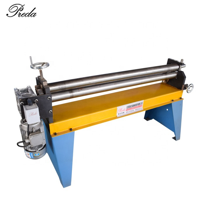 Electric Sheet Rolling Machine In W11g2*1000 Three Roller Rolling Machine With 1.5kw Power For