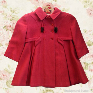 baby girl red winter coat