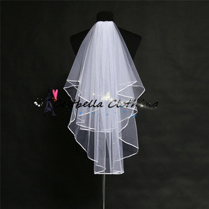 silk wedding veil