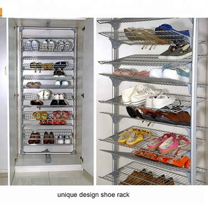 Hot Sale 12 Layers 360 Degree Rotating Shoe Storage Wire Mesh Shoe Rack Pull Out Shoe Rack Hot Sale 12 Layers 360 Degree Rotating Shoe Storage Wire Mesh Shoe Rack Pull