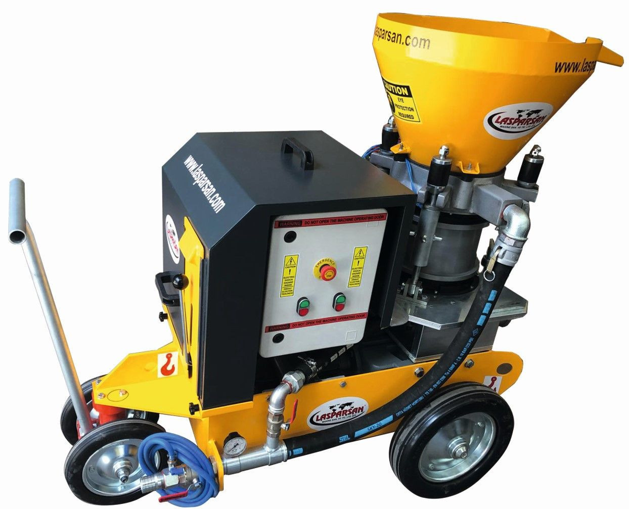 LASPARSAN COMPANY SHOTCRETE SPRAYING MACHINE