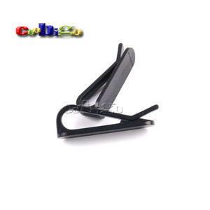 41*12.5mm Black Plastic Clip For Dress 