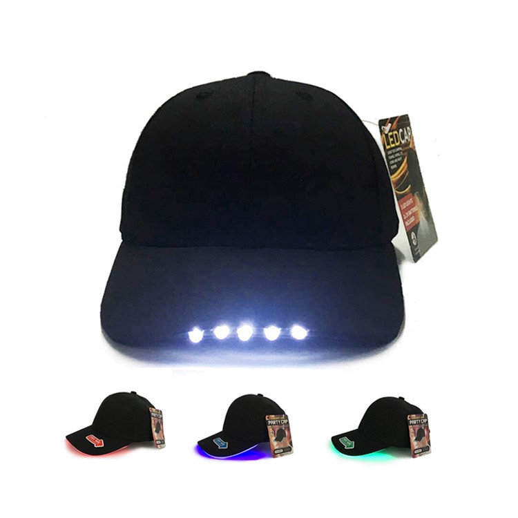 baseball cap with led lights wholesale