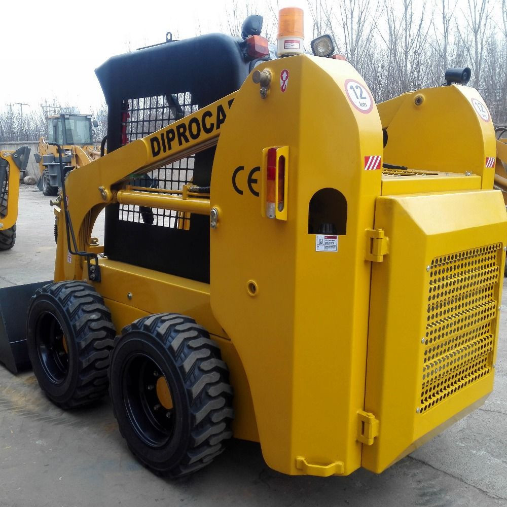 China Mini Track Skid Steer Loader With Perkins Diesel Engine from