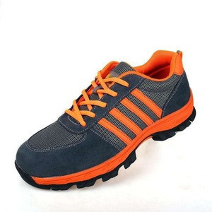 orange steel toe shoes