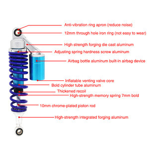 Import Universal 320mm Motorcycle Aluminum Alloy Rear Shock Absorber From Yiwu Yicai Motorcycle Spare Parts Co Ltd China Tradewheel Com