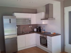 Wooden Kitchen Furniture With Pull Out Pantry Cabinet Tradewheel