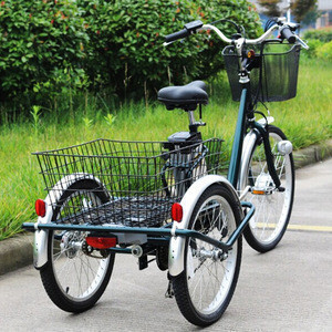 three wheel bike with electric motor