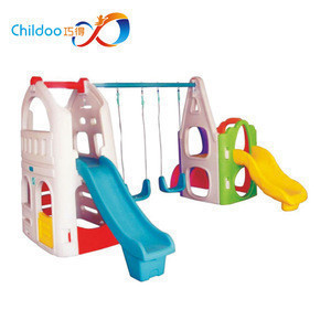 kids plastic playhouse with slide