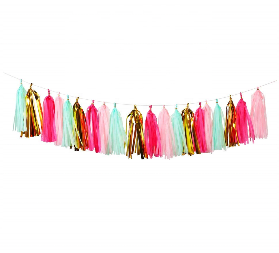 custom tassel garland