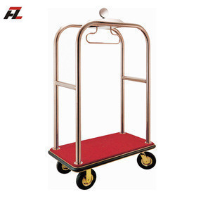 concierge luggage trolley