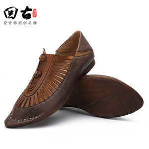 ladies leather shoes design