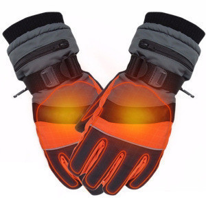 mens heated ski gloves