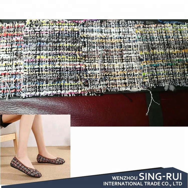 tweed knit fabric