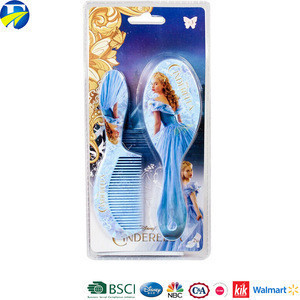 F J Cinderella Head Accessories Baby Hair Brush Comb Set Make Up Brush Set For Children F J Cinderella Head Accessories Baby Hair Brush Comb Set Make Up Brush Set For